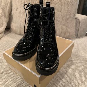 MK/Michael Kors Haskell Combat Boots
